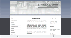 Desktop Screenshot of leicht-co.com